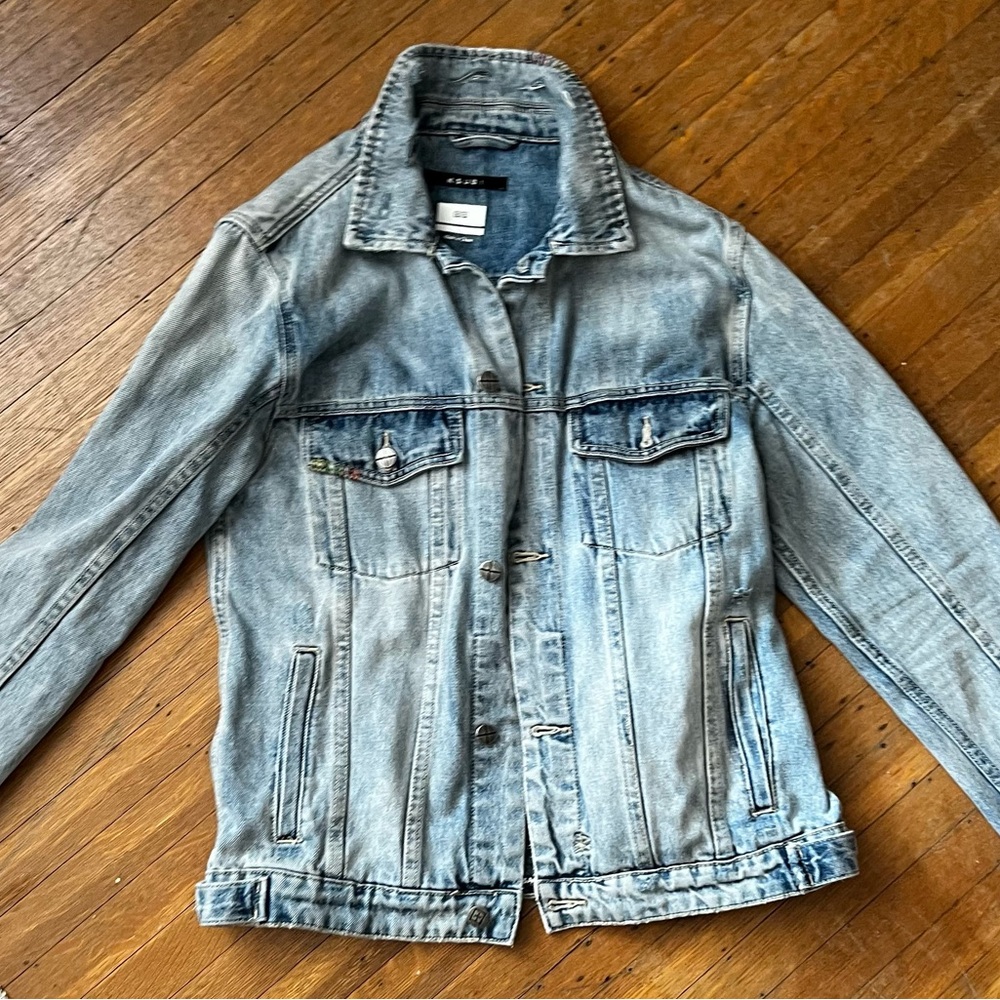 Ksubi Blue Jean Jacket Classic Denim Style